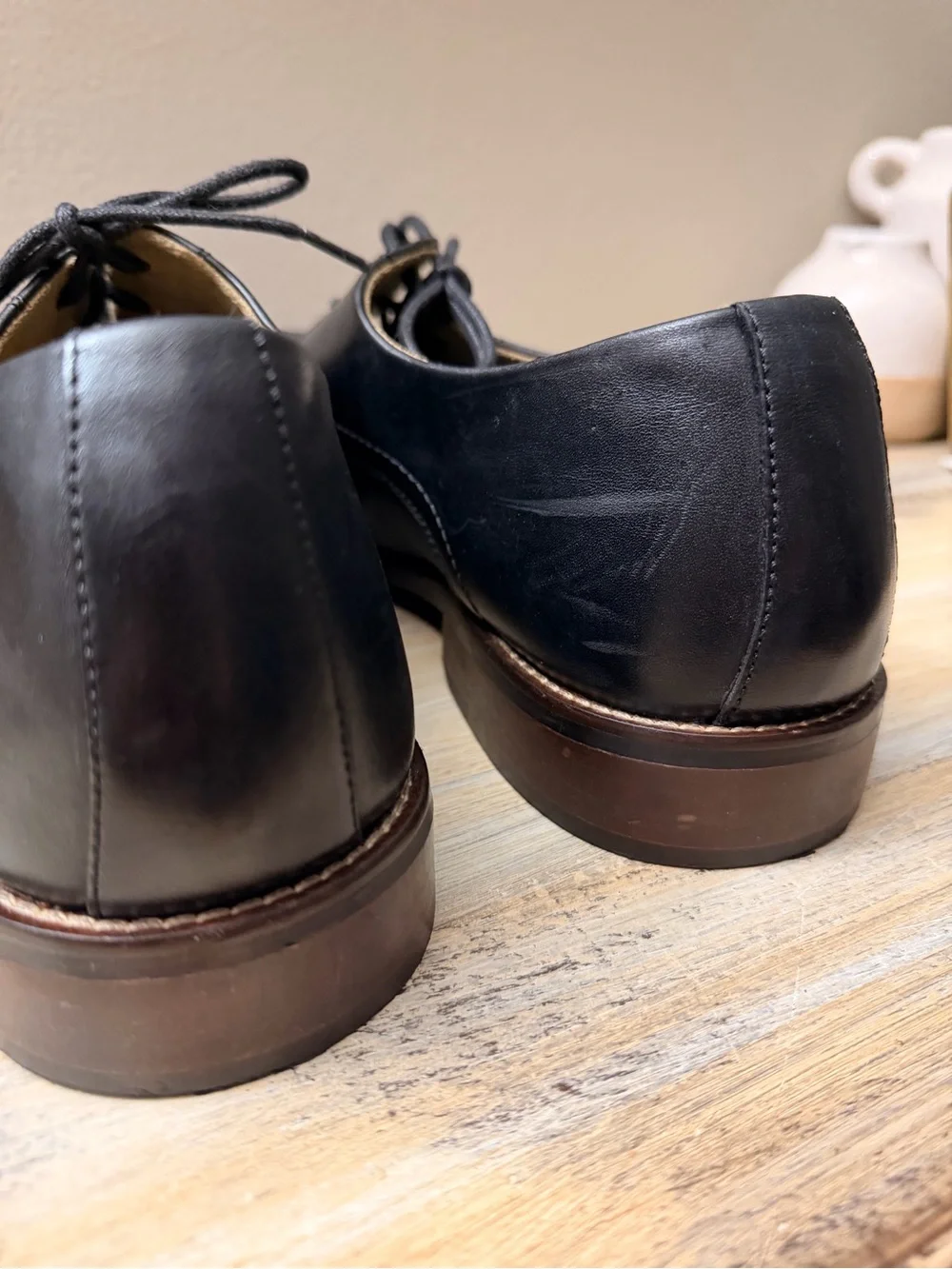 Stafford derby shoes
